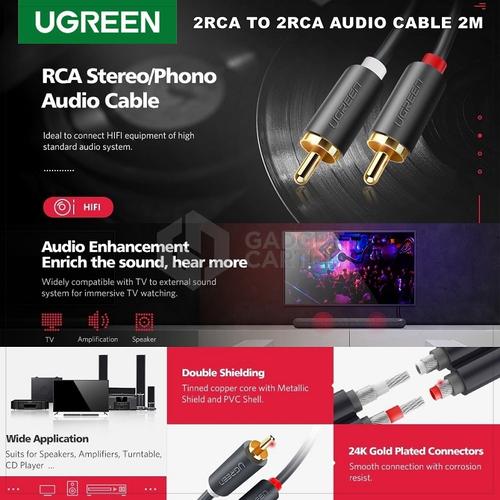 Jual UGREEN 10518 KABEL RCA HOME 