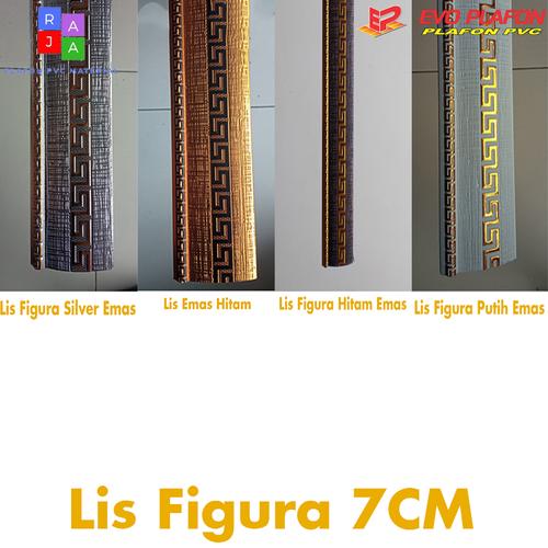 Gambar List Plafon PVC Mewah Model Figura Lebar 7 cm dari Raja plafon pvc Kota Bekasi Tokopedia