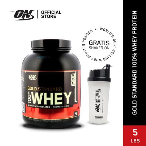 Foto Produk Optimum Nutrition 100% Gold Standard Whey 5Lbs Double Rich Choco dari Optimum Nutrition