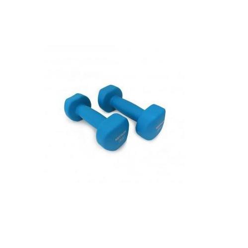 Foto Produk Kettler Neoprene Dumbell - 6kg/pair 701-020 Light Blue 002002018 dari MG Sports & Music