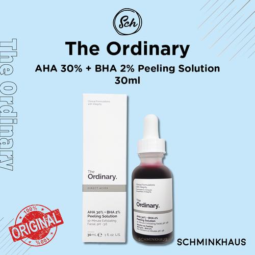 Jual THE ORDINARY AHA 30% + BHA 2% Peeling Solution - WITH BOX ...