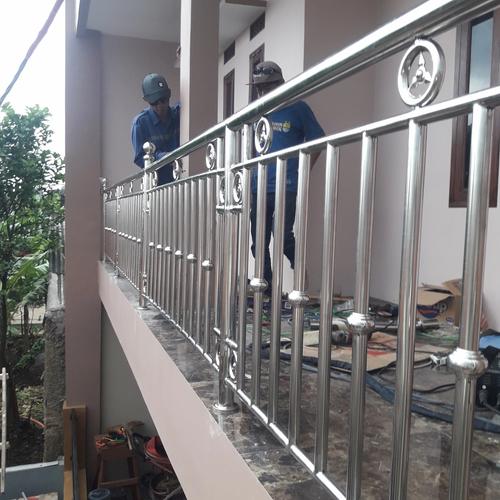Jual pagar balkon stainless - Kab. Bandung - las lestari jaya | Tokopedia