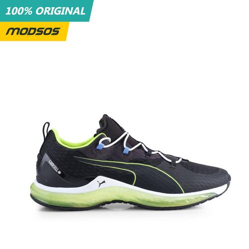 Foto Produk Sepatu Running Pria Puma Hydra Black White Original dari Modsos