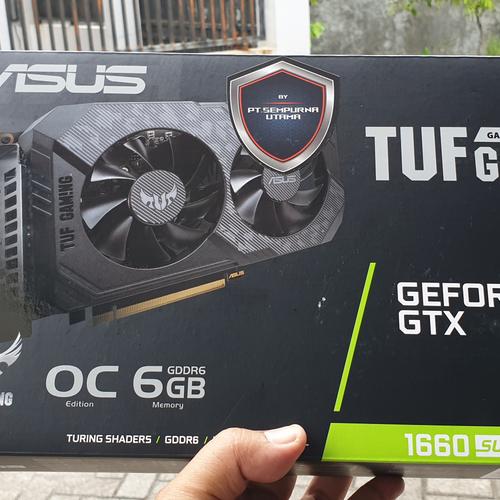 Jual ASUS TUF GTX1660|GTX 1660 SUPER 6GB GDDR6 OC [TUF-GTX1660S - Main Image