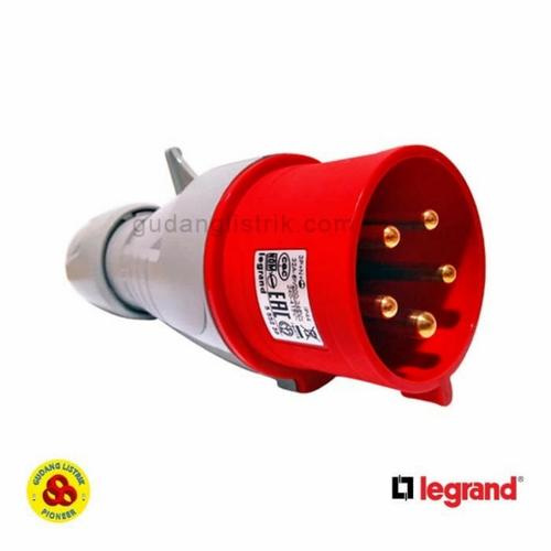 Jual Legrand 555239 Male Plug 3 Phase 32A IP44 3P+N Plug Industrial ...