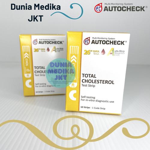 Foto Produk Strip Autocheck Kolesterol / Cholesterol dari DuniaMedikaJKT