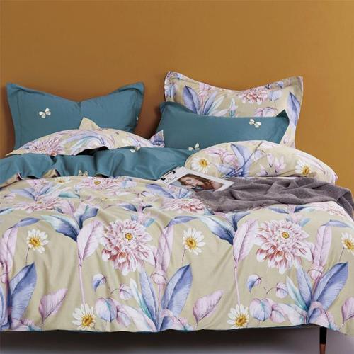 Foto Produk Sleep Buddy Set Sprei Dream Garden Cotton Sateen Queen Size dari Sleep Buddy Bedding
