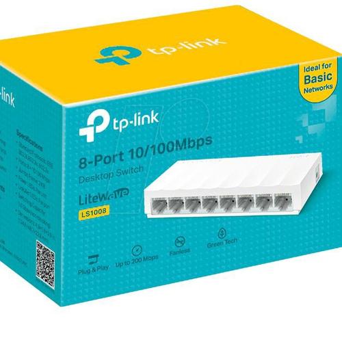 Gambar TP-Link LS-1008 LS1008 8 port Switch Hub 10/100Mbps dari PojokITcom Pusat IT Comp undefined Tokopedia
