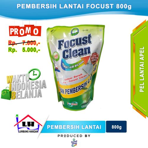 Foto Produk Pembersih Lantai Apel 800 ml FOCUST Promo dari Toko Sabun Hamzah