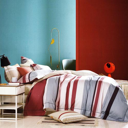 Foto Produk Sleep Buddy Set Sprei Line Teenage Cotton Sateen King Size dari Sleep Buddy Bedding