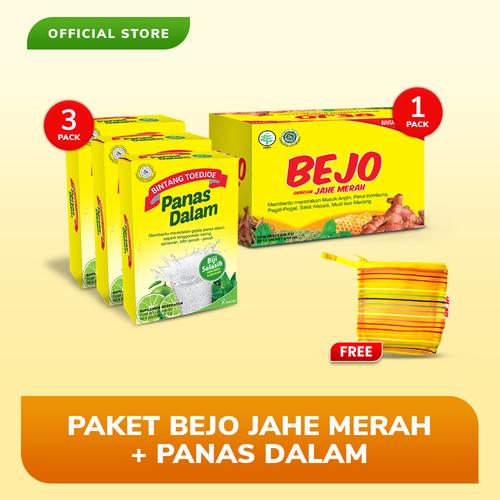 Foto Produk Paket Bejo Jahe Merah + Panas Dalam dari Bintang Toedjoe Official