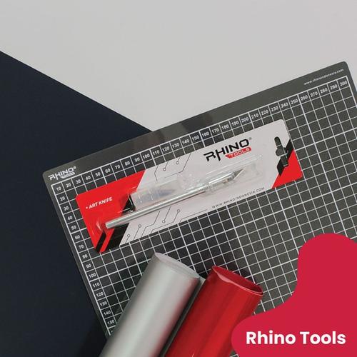 Foto Produk (BISA COD) Alat Bantu Potong Polyflex Kertas (Art Knife Rhino) dari Sablon Digital Indonesia