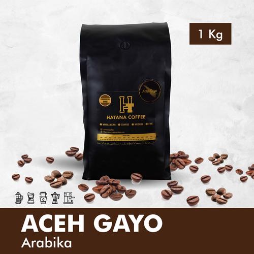 Gambar Kopi Arabika Aceh Gayo 1 KG - Commercial Grade - WHOLE BEAN dari Hatana Coffee undefined Tokopedia