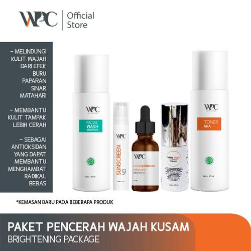 Gambar Wijaya Platinum Brightening Series - Paket Perawatan Kulit Kusam dari Wijaya platinum official Jakarta Selatan Tokopedia