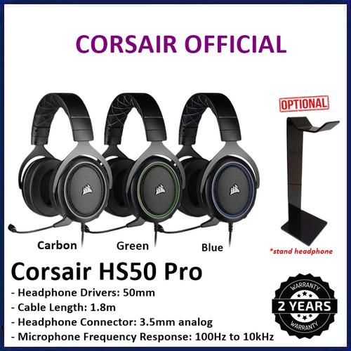Promo Corsair HS50 PRO Stereo Gaming 