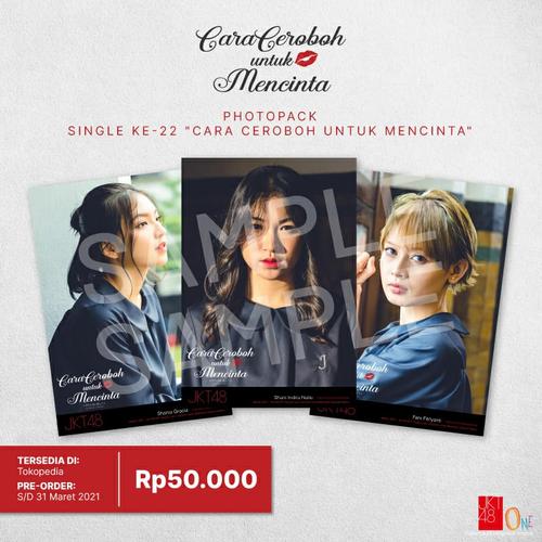 Gambar Photopack Single ke-22 JKT48 “Cara Ceroboh Untuk Mencinta” dari JKT48 Official Shop Jakarta Selatan Tokopedia
