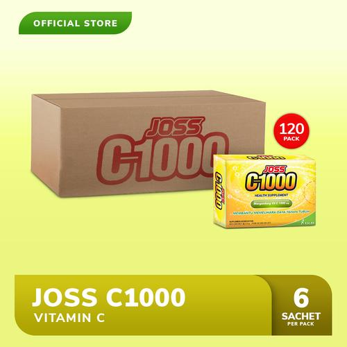 Foto Produk Joss C1000 Vitamin C 1 Karton (120 pack) dari Bintang Toedjoe Official
