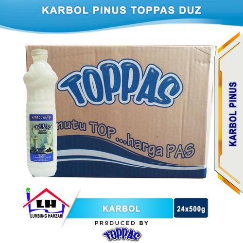 Foto Produk Karbol Pine 1 Duz TOPPAS Mutu TOP Harga PAS Instant/Sameday dari Toko Sabun Hamzah