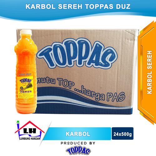 Foto Produk Karbol Sereh 1 Duz TOPPAS Mutu TOP Harga PAS Instant/Sameday dari Toko Sabun Hamzah