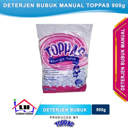 Foto Produk Deterjen Bubuk Manual 900 Gram TOPPAS Mutu TOP Harga PAS dari Toko Sabun Hamzah