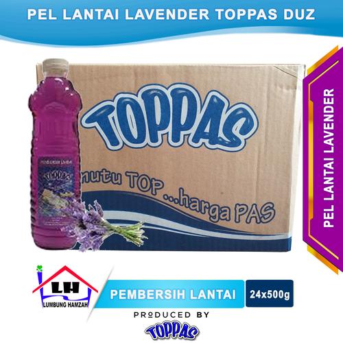 Foto Produk Pembersih Lantai Lavender 1 Duz TOPPAS Mutu TOP Harga PAS Instant/Same dari Toko Sabun Hamzah
