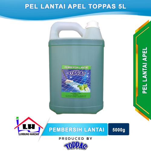 Foto Produk Pembersih Lantai Apel 5 L TOPPAS Mutu TOP Harga PAS Instant/Sameday dari Toko Sabun Hamzah