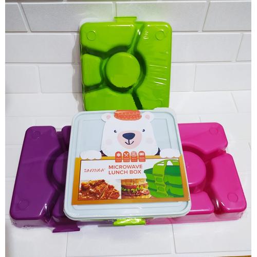 Foto Produk Kindaichi Susun 1 / Microwave Lunch Box Catering Kotak Makan Sekat 5 dari TOPSOUL 1