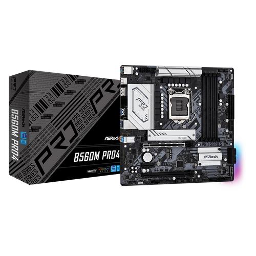 Foto Produk Motherboard Asrock B560M Pro4 LGA1200 intel B560 DDR4 dari PT. MMG