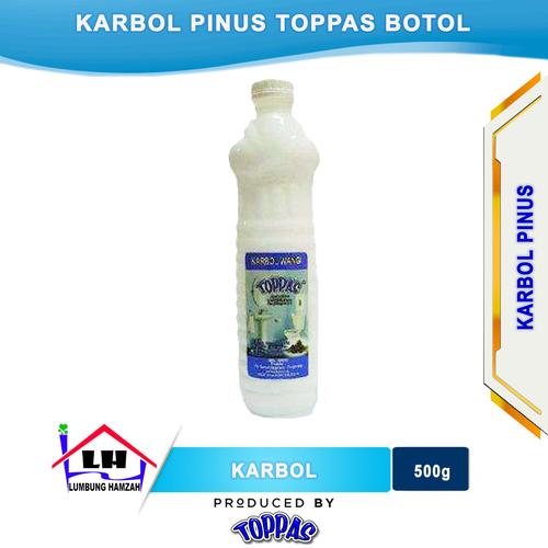 Foto Produk Karbol Pine Botol TOPPAS Mutu TOP Harga PAS dari Toko Sabun Hamzah