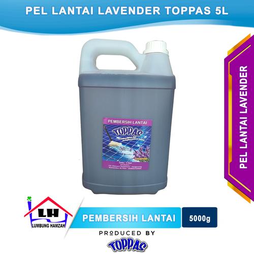 Foto Produk Pembersih Lantai Lavender 5 L TOPPAS Mutu TOP Harga PAS Instant/Sameda dari Toko Sabun Hamzah