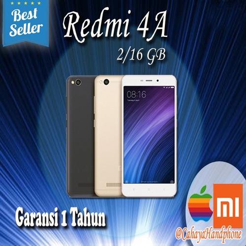 Foto Produk XIAOMI REDMI 4A RAM 2GB ROM 16GB GARANSI DISTRIBUTOR 1 TAHUN dari Cahaya Handphone