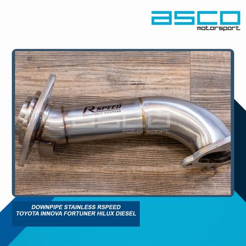 Jual Downpipe Stainless Rspeed Toyota innova Fortuner Hilux Diesel ...