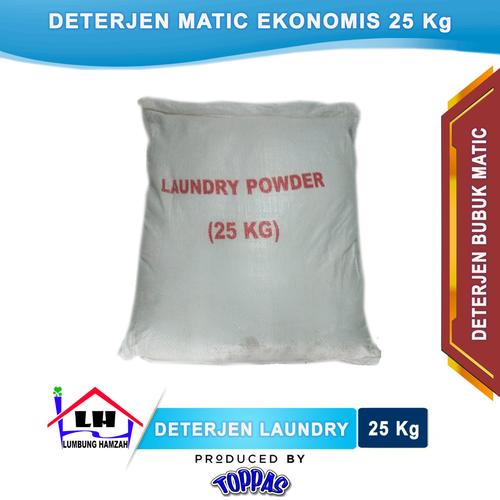 Foto Produk Deterjen Bubuk Matic Laundry 25 Kg TOPPAS Instant/Sameday dari Toko Sabun Hamzah