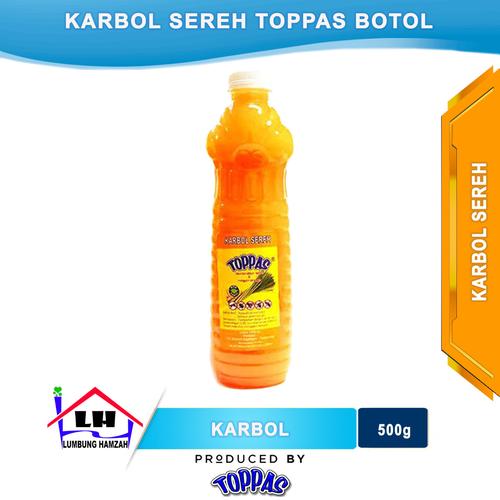 Foto Produk Karbol Sereh Botol TOPPAS Mutu TOP Harga PAS dari Toko Sabun Hamzah