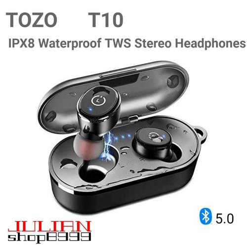 Jual TOZO T10 BLUETOOTH 5.0 IPX8 