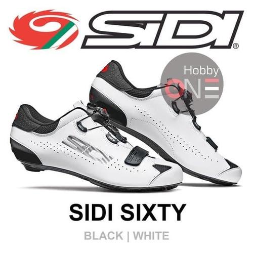 Promo Sidi SIXTY Road Shoes BLACK WHITE Sepatu Cleat Road Bike 43 di  Hobby One Specialty Tokopedia