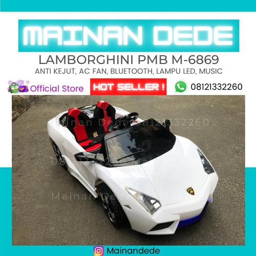 Foto Produk Mainan Anak Mobil Menggunakan Aki tipe PMB 8188 MURAH - Putih dari Mainan Anak Dede