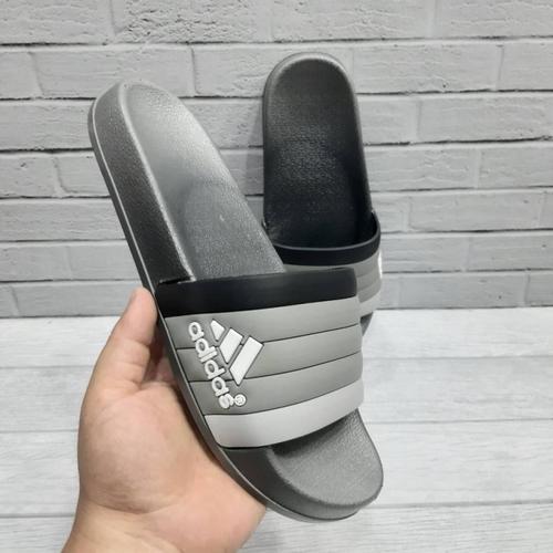 Foto Produk Sandal Adidas Adilette Slide On Grey Import Unisex dari Gayoshoop