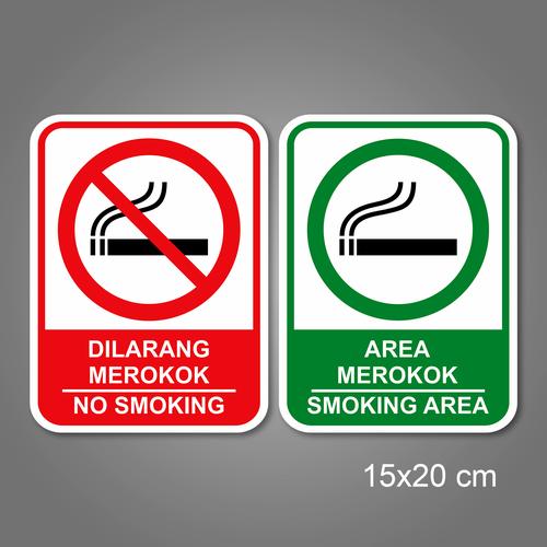 Jual Stiker/Sticker Dilarang Merokok / Smoking - Kota Bandung - Catfish ...