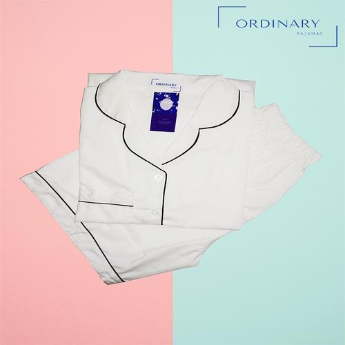 Foto Produk Baju Tidur / Piyama Polos - Putih, HP dari Ordinary Pajamas