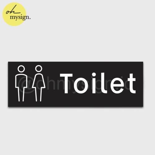 Promo SIGN BOARD TOILET SIGN BOARD WC RESTROOM Jakarta Timur Oh