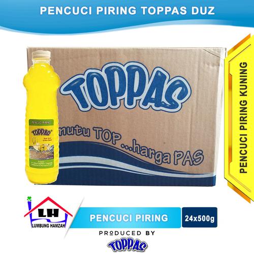 Foto Produk Pencuci Piring Lemon 1 Duz TOPPAS Mutu TOP Harga PAS Instant/Sameday dari Toko Sabun Hamzah