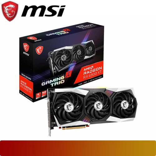Gambar MSI Radeon RX 6900 XT GAMING X TRIO 16G | Radeon RX 6900 XT 16GB GDDR6 dari Nano Komputer Jakarta Pusat Tokopedia