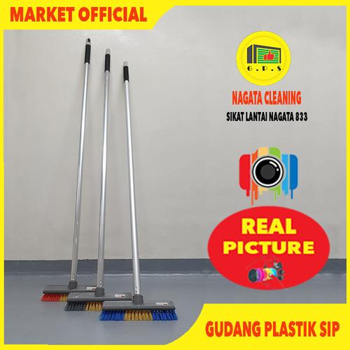 Foto Produk Sikat Lantai Gagang Panjang // Nagata NGT 833 dari Gudang Plastik SIP