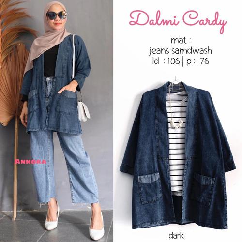 Jual Cardigan Denim Wanita Dalmi - Kota 