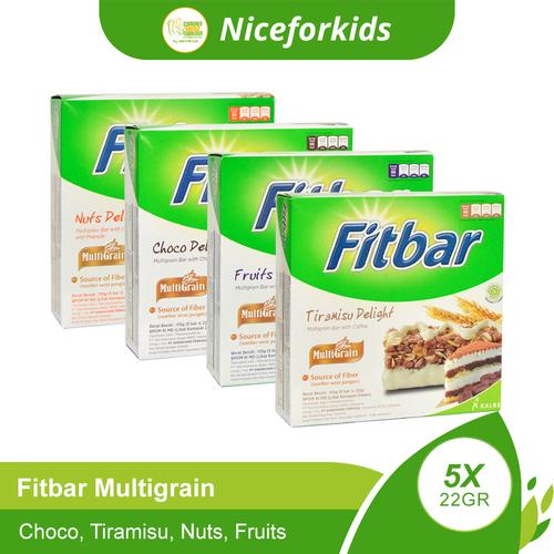 Jual Fitbar Multigrain Fruit Delight Snack Sehat Diet 22gx3pcs Kota Bandung Raja 999 Tokopedia