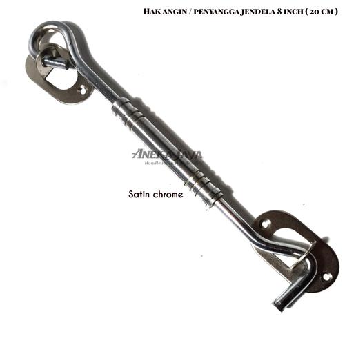Foto Produk Hak angin jendela rumah / Penahan Jendela rumah / Penyangga jendela 8 - SILVER dari ANEKA JAYA HANDLE