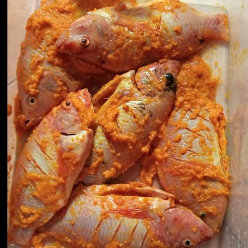 Gambar Ikan Nila Bumbu Kuning Siap Goreng (Frozen) dari Dapur Safatha Kota Bekasi Tokopedia