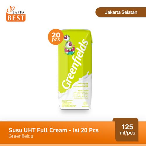 Foto Produk Susu UHT Full Cream Greenfields 125 ml - Isi 20 pcs dari Japfa Best Jakarta