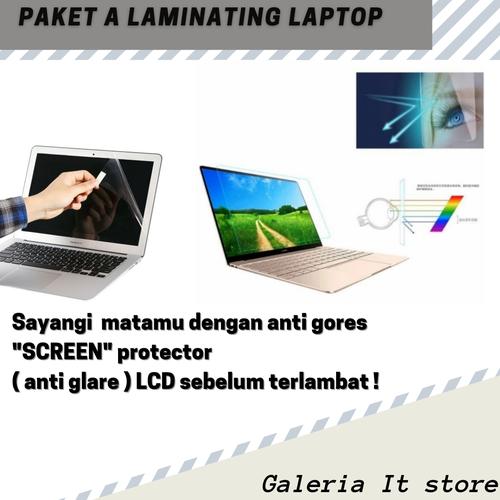 Jual screen protector anti glare laptop 